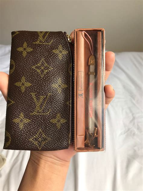 louis vuitton mens keychain wallet|Louis Vuitton key pouch wallet.